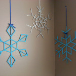 popsicle snowflake decorations