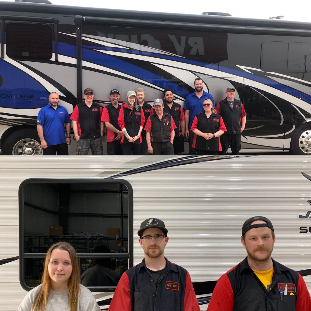 Group Photo of our RV Technicians