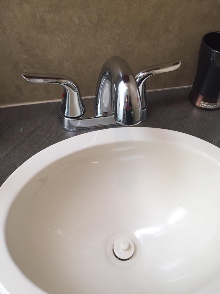 Mods - Bathroom Sink After